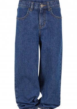 Παιδικό Παντελόνι Τζιν Boys 90s Jeans UCK4461 Urban Classics Mid Indigo Washed
