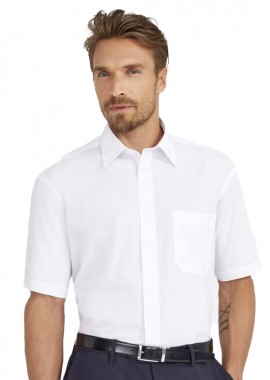 Ανδρικό Κοντομάνικο Πουκάμισο 16050 SOL'S Bristol White White
