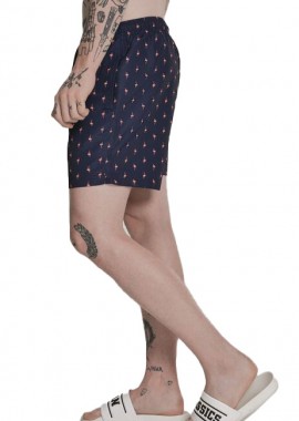 Μαγιό βερμούδα TB2679 Urban Classics Floral Flamingo