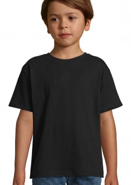 Παιδικό T-shirt 11970 SOL'S Regent Kids Deep Black