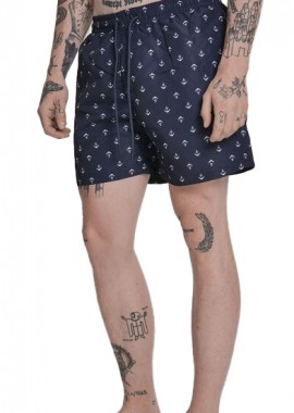 Μαγιό βερμούδα TB2679 Urban Classics Floral Anchor/Navy