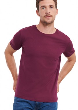 Russell - Ανδρικό T-Shirt Pure Organic R-108M-0 Russell Burgundy