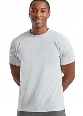 Fruit of the Loom - T-Shirt 61-044-0 Fruit of the Loom Super Premium Heather Grey