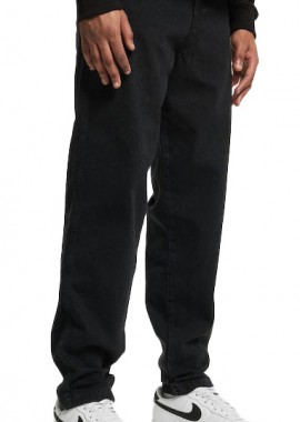 Tapered Loose Fit Denim DEF DFJS193-00709 black washed