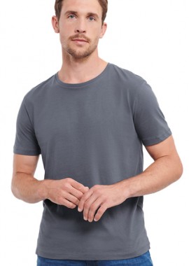 Russell - Ανδρικό T-Shirt Pure Organic R-108M-0 Russell Convoy Grey