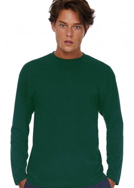 B & C - Μακρυμάνικο T-Shirt E150 LSL TU05T B & C Bottle Green