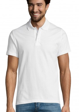 SOLS - Ανδρική Μπλούζα Polo Prescott 11377 SOL'S White