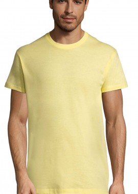Ανδρικό T-Shirt 11380 SOL'S Regent Pale Yellow