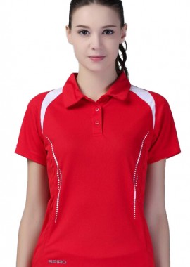 Result - Γυναικεία Μπλούζα Polo S177F Result Spiro Team Spirit Red/White