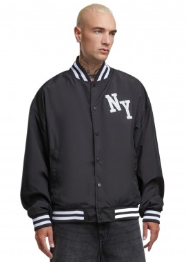 Mister Tee - New York Arc Light College Jacket Mister Tee MT3386-00007 Black