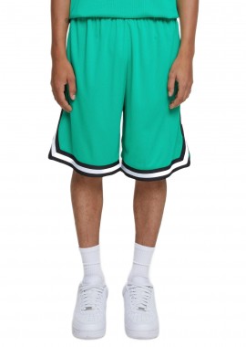 Urban Classics - Βερμούδα Mesh TB243 Urban Classics Ferngreen/Black/White