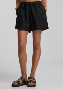 Γυναικείο Σορτς Τύπου Boxer Λινό TB6848-00007 Urban Classics Black