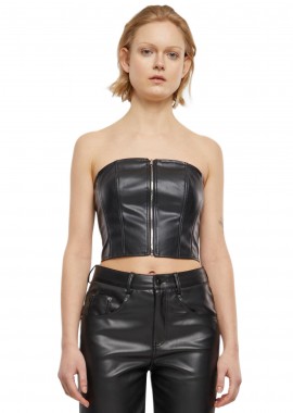 Γυναικείο Τοπ Bandeau TB6952 Urban Classics Black Black