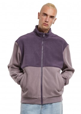 Urban Classics - Ζακέτα Polar Fleece TB7016 Urban Classics Purplenight/Fadedpurple