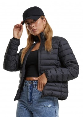 Urban Classics - Ladies Ultra Light Puffer Jacket Urban Classics TB7155-00007 Black