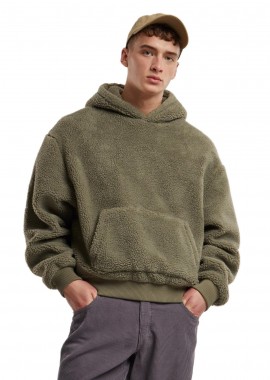 Urban Classics - Oversized Φούτερ Teddy TB7265 Urban Classics Palegreen