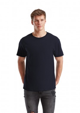 T-Shirt 61-422-0 Fruit of the Loom Ringspun Premium Iconic 195 Deep Navy