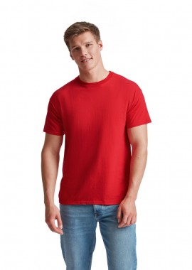 Fruit of the Loom - Ανδρικό T-Shirt 61-082-0 Fruit of the Loom Red