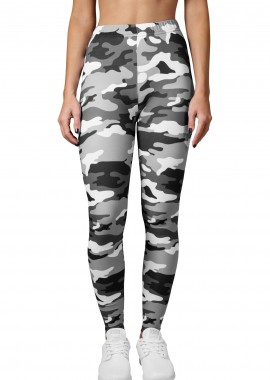 Γυναικείο Κολάν TB1331 Urban Classics Camo snow camo