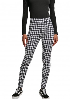 Urban Classics - Γυναικείο Κολάν Ladies Soft AOP TB4771-04010 Urban Classics blackhoundstooth