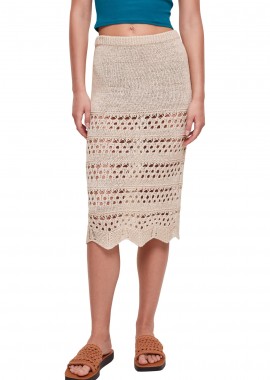Urban Classics - Γυναικεία Πλεκτή Φούστα 3/4 TB5496 Urban Classics softseagrass