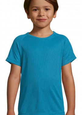 Παιδικό T-Shirt 01166-321 SOL'S Aqua