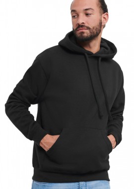 Russell - Φούτερ με Κουκούλα Russell R-575M-0 White Black