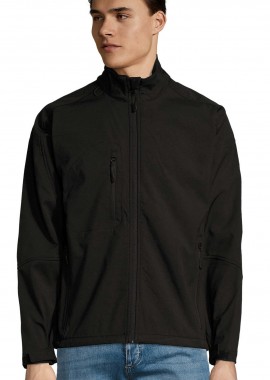SOLS - Ανδρικό Softshell Μπουφάν 46600 SOL'S Relax Abyss Blue Black
