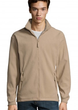 SOLS - Ανδρική ζακέτα fleece North SOLS 55000 Rope
