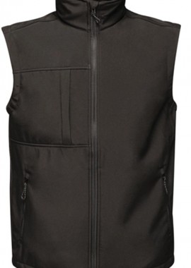 Ανδρικό Αμάνικο Μπουφάν Softshell TRA848 Regatta Octagon II Black/Black
