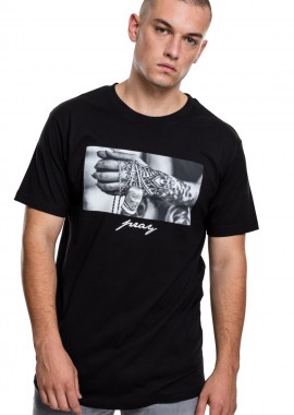 Mister Tee - Ανδρικό T-Shirt Pray 2.0 Mister MT471 Black