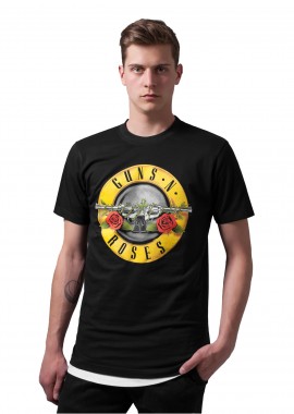 Ανδρικό T-Shirt Guns n' Roses Logo Merchcode MT346 Black