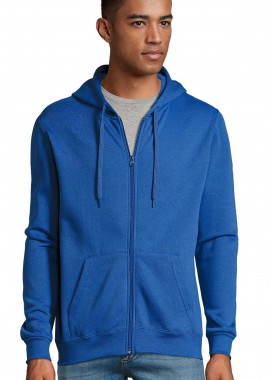 SOLS - Ζακέτα Φούτερ με Κουκούλα Zip Hoodie 01714 SOL'S Stone Royal Blue