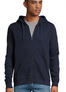 SOLS - Ζακέτα Φούτερ με Κουκούλα Zip Hoodie 01714 SOL'S Stone French Navy