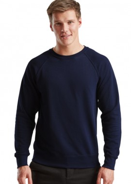 Fruit of the Loom - Φούτερ Raglan 62-138-0 Fruit of the Loom Lightweight Deep Navy