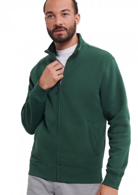 Φούτερ με Φερμουάρ R-267M-0 Russell Authentic Bottle Green