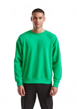 Fruit of the Loom - Φούτερ Classic Raglan 62-216-0 Fruit of the Loom Kelly Green