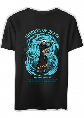 Pop Culture - T-Shirt One Piece Law Pop Culture Black