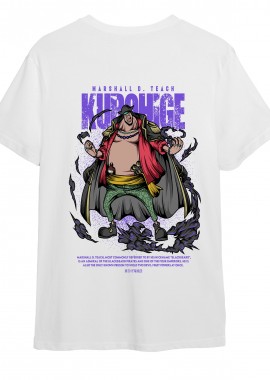 Pop Culture - T-Shirt One Piece Teach Pop Culture White