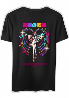 Pop Culture - T-Shirt One Piece Uta Pop Culture Black