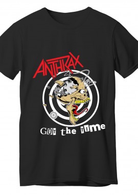 Rock Avenue - T-Shirt Anthrax Got The Time Rock Avenue Black