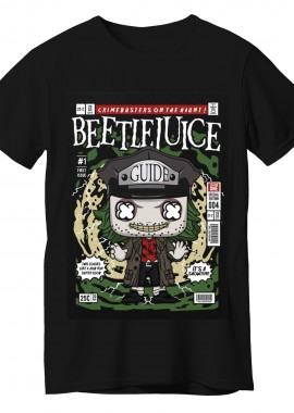 Pop Culture - T-Shirt Beetlejuice Pop Culture Black