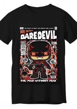 Pop Culture - T-Shirt DareDevil Pop Culture Black