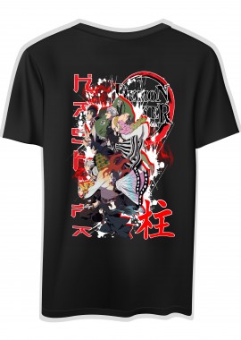 Pop Culture - T-Shirt Demon Slayer MassUp Pop Culture Black