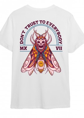 Pop Culture - T-Shirt Don't Trust Everybody Pop Culture White