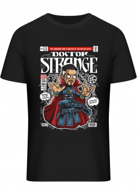 Pop Culture - T-Shirt Dr Strange Pop Culture Black