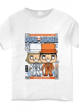Pop Culture - Παιδικό T-shirt Dumb And Dumber Pop Culture White