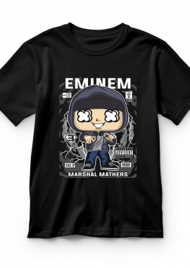 Pop Culture - Παιδικό T-shirt Eminem 8 Mile Pop Culture Black