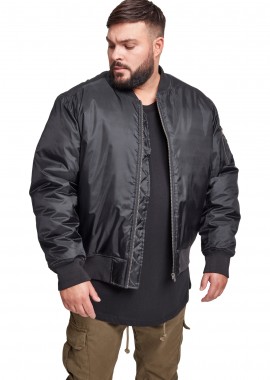 Urban Classics - Ανδρικό Μπουφάν Bomber TB861 Urban Classics Burgundy Black