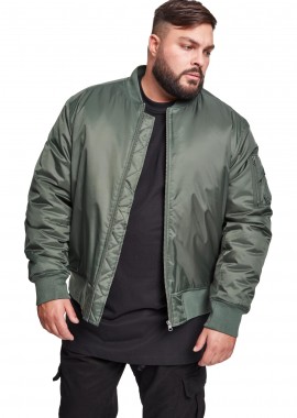 Urban Classics - Ανδρικό Μπουφάν Bomber TB861 Urban Classics Olive